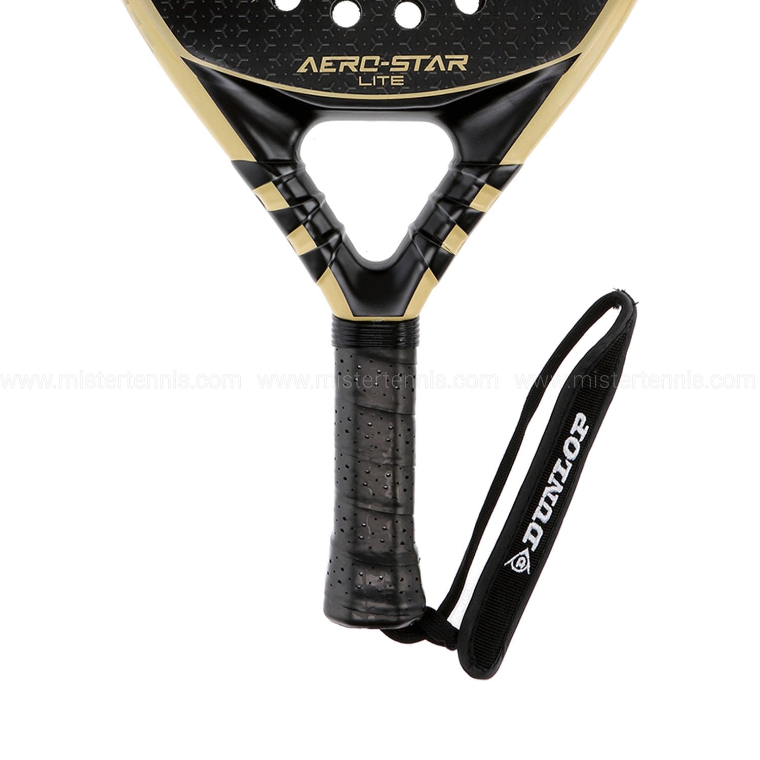 ダンロップ エアロ スター DUNLOP AERO-STAR パデルバット Amazon | ダンロップ パデルバット エアロスター ライト シャンパン